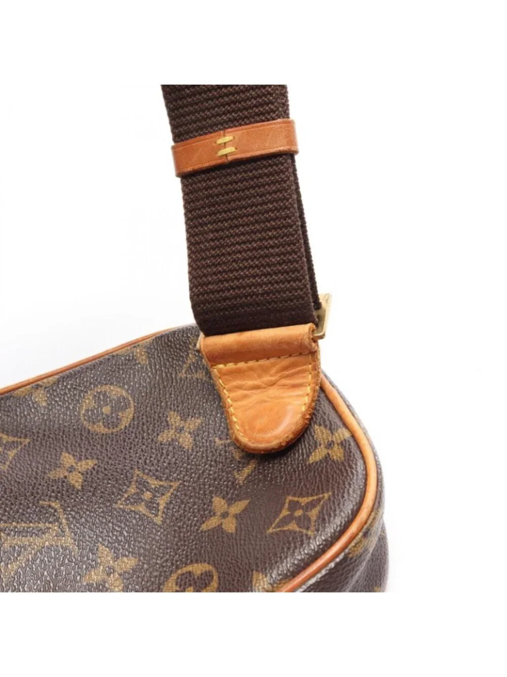 Louis Vuitton Waist Bag Pochette Gange Monogram Canvas Leather